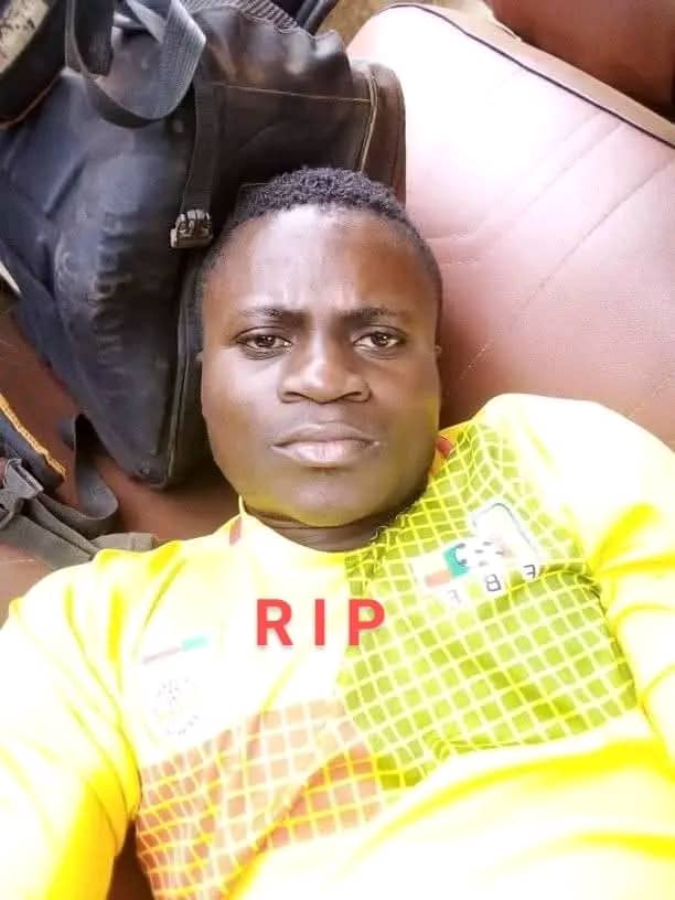 Le jeune homme brûlé vif dans l'accident.
