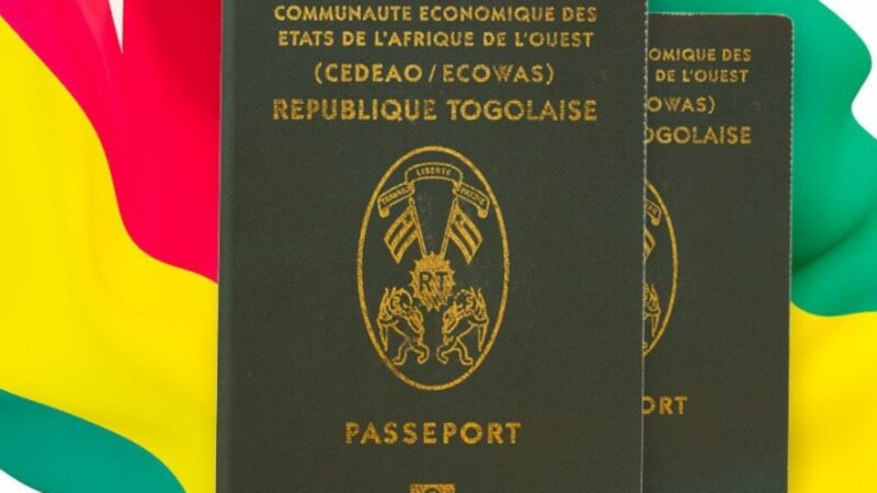 Togo: Les Togolais peuvent voyager sans passeport dans 61 pays