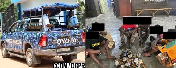 Le commissariat du 13ème arrondissement de Cotonou démantèle un réseau de vol de compteurs d&rsquo;eau