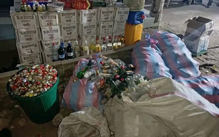 ‎Pahou: Un réseau de boissons alcoolisées frelatées démantelé  ‎