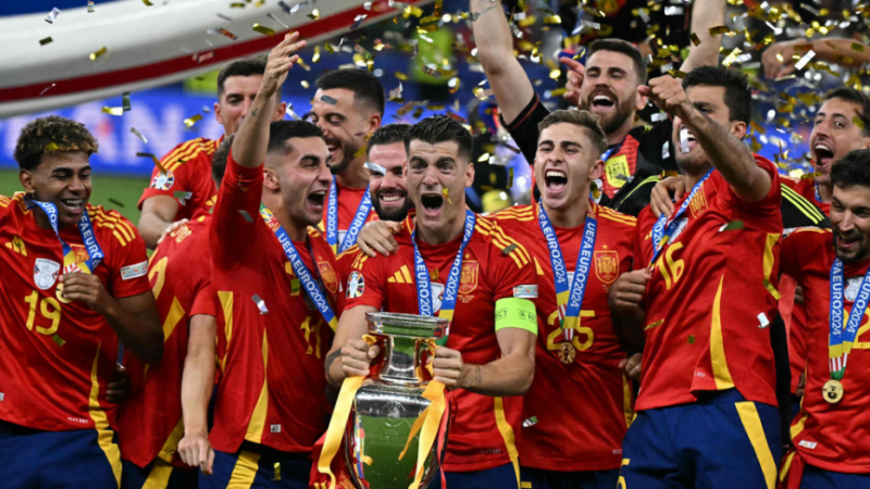 Finale/Euro 2024: L&rsquo;Espagne sur le toit de l&rsquo;Europe pour la 4e fois 