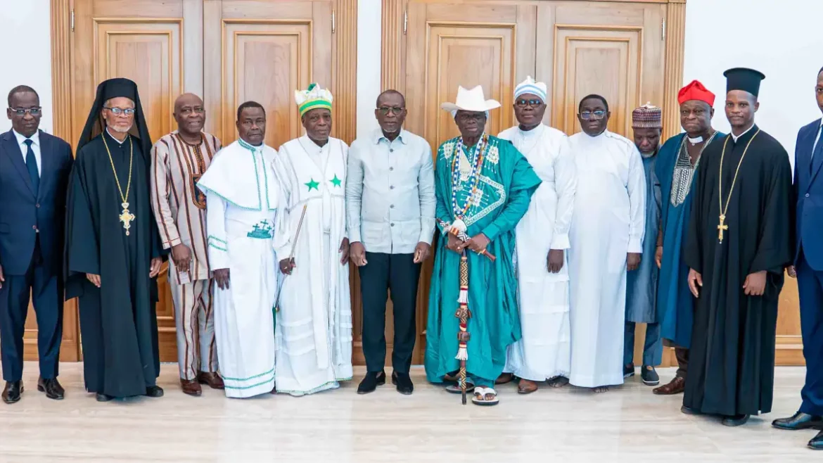 Pour une bonne réussite des élections de 2026: Talon sollicite la contribution des confessions religieuses