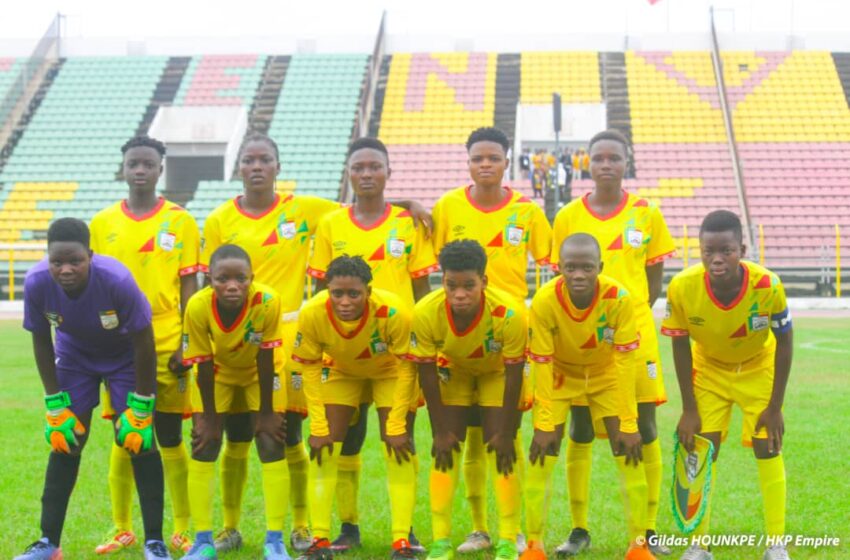 Préparatifs des Amazones U17: Le Bénin recherche son billet pour la Coupe du Monde
