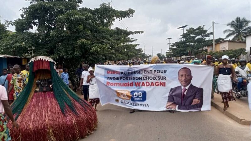 Présidentielle de 2026: La jeunesse de Lokossa remercie Talon pour le choix porté sur Romuald Wadagni