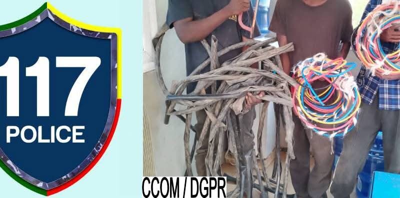 GDIZ: la police met la main sur un réseau de vol de cuivre