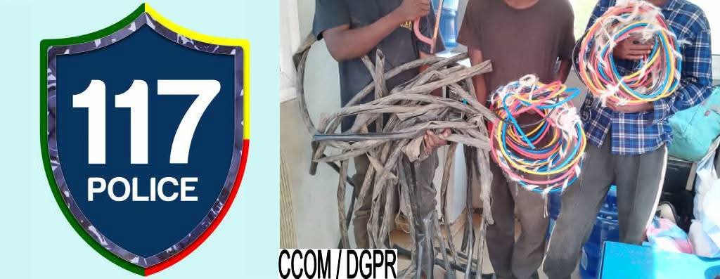 GDIZ: la police met la main sur un réseau de vol de cuivre