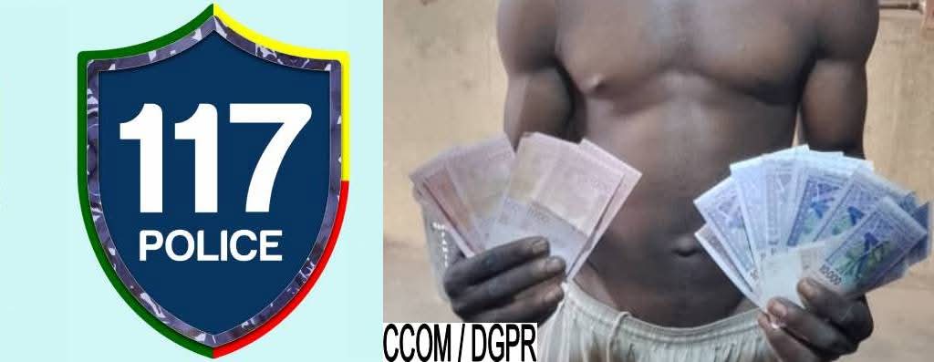 Bénin: un jeune homme interpellé avec 570 000 FCFA en faux billets alors qu&rsquo;il s&rsquo;apprêtait à acheter une moto