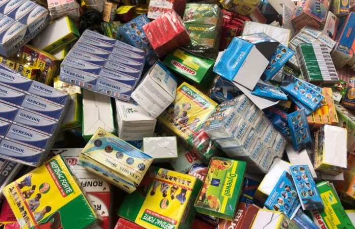 Département de l&rsquo;Atlantique: 222 kg de faux médicaments interceptés et 06 personnes arrêtées à Allada