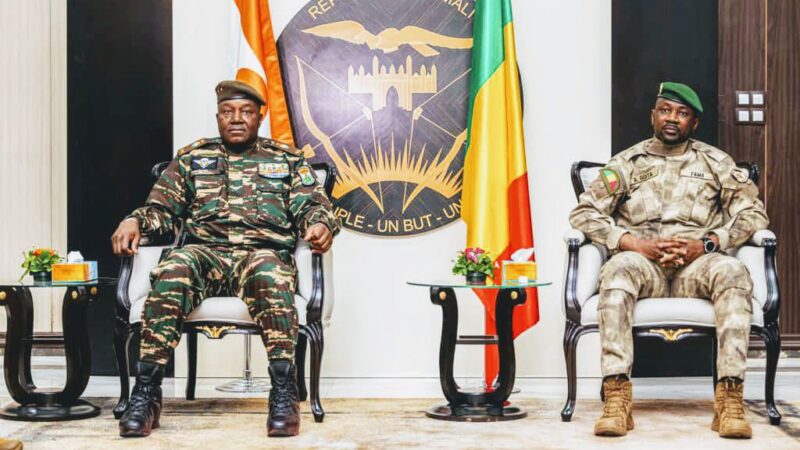 Afrique de l&rsquo;Ouest : le Général Tiani en visite au Mali