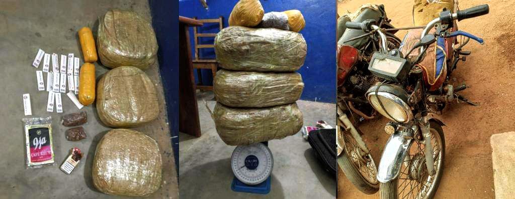 Bénin : 30 kilogrammes de chanvre indien saisis à Kpédékpô