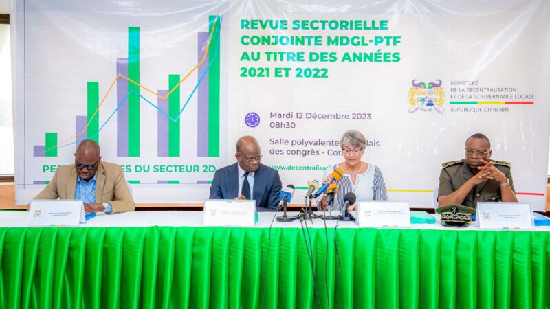 Revue du secteur de la décentralisation au titre des années 2021, 2022 : des progrès significatifs salués et des défis majeurs à relever