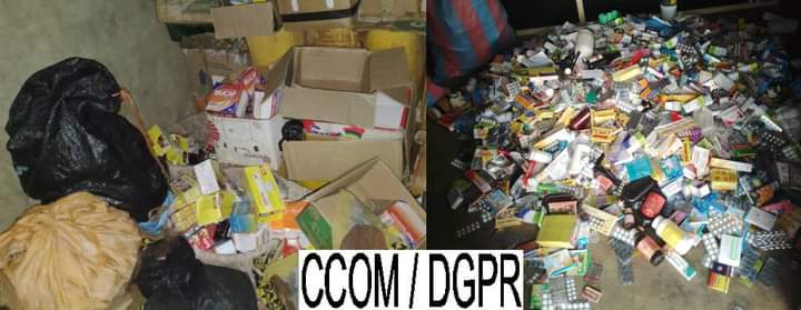 Bénin : la police saisit plus de 240 kg de médicaments contrefaits à Houègbo