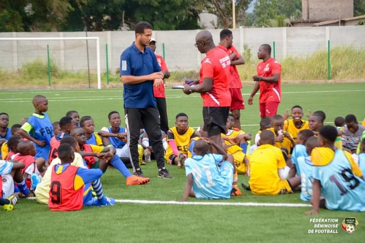 Football : les jeunes talents démarrent un stage de cinq jours à Porto-Novo 