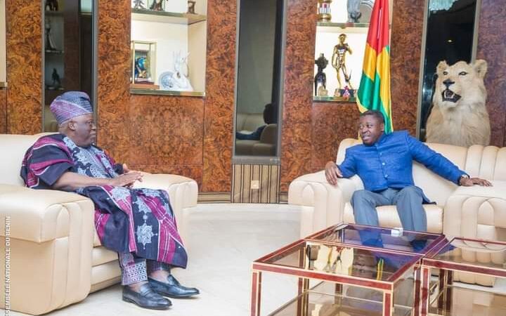 Renforcement des liens diplomatiques entre le Bénin et le Togo : Louis Vlavonou reçu par le président Faure Gnassingbé 