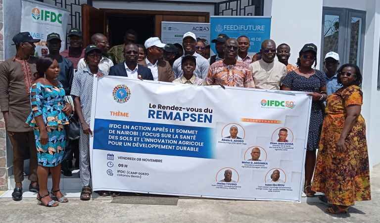 Santé des sols et innovation agricole:La thérapie de l&rsquo;IFDC pour une alimentation durable et un environnement sain