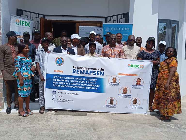 Santé des sols et innovation agricole:La thérapie de l&rsquo;IFDC pour une alimentation durable et un environnement sain