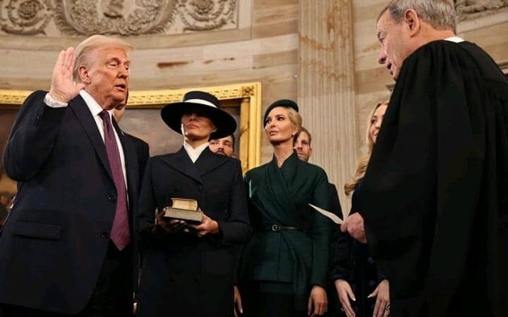 États-Unis : Donald Trump officiellement investi dans ses fonctions de président