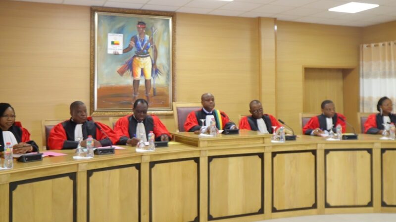 Cour Constitutionnelle: Les Sages examinent ce jeudi le recours sur la possibilité d&rsquo;un troisième mandat du Chef de l’État