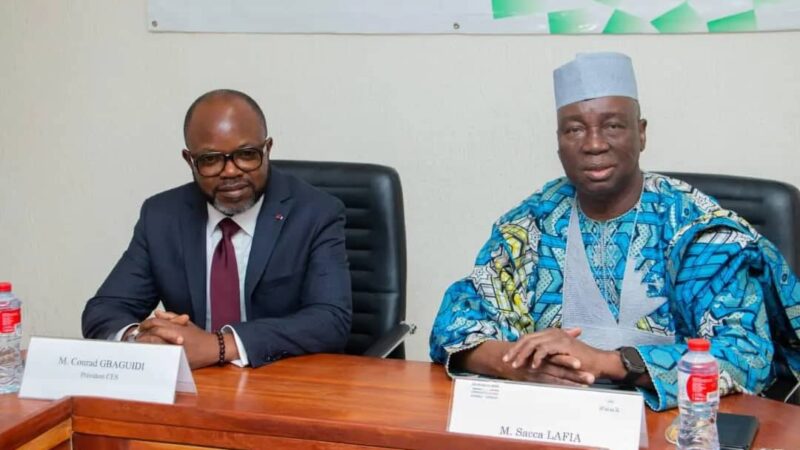 CENA: Conrad Gbaguidi chez Sacca Lafia