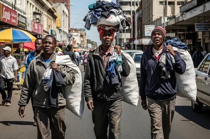 Zimbabwe : le gouvernement met fin au commerce de rue et aux vêtements d&rsquo;occasion