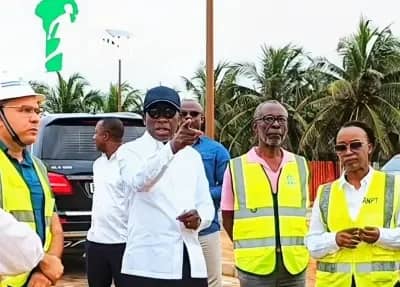 Infrastructures touristiques: Patrice Talon en visite sur plusieurs chantiers à Ouidah