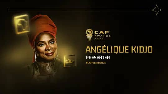 CAF Awards 2025 : Angélique Kidjo choisie pour co-présenter la grande nuit du football africain