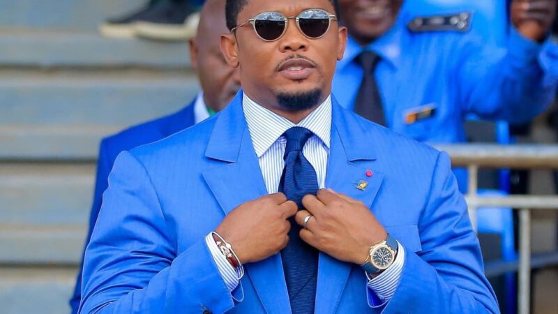 Cameroun: Samuel Eto’o reconduit à la tête de la FECAFOOT