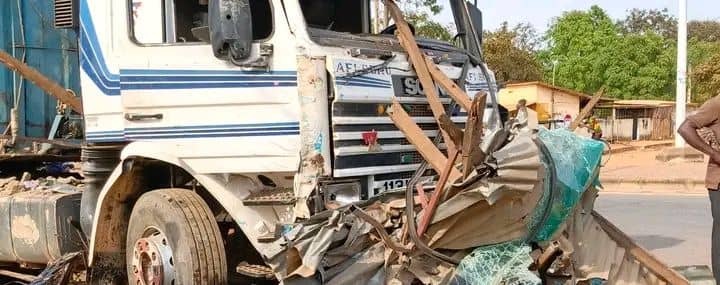 Drame à Parakou : 02 enfants fauchés par un camion ce mardi