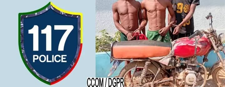 Kassouala: La Police met fin au parcours de trois voleurs de moto