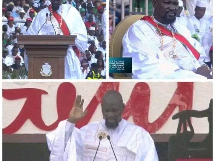 Guinée Conakry : Mamadi Doumbouya officiellement investi président pour sept ans