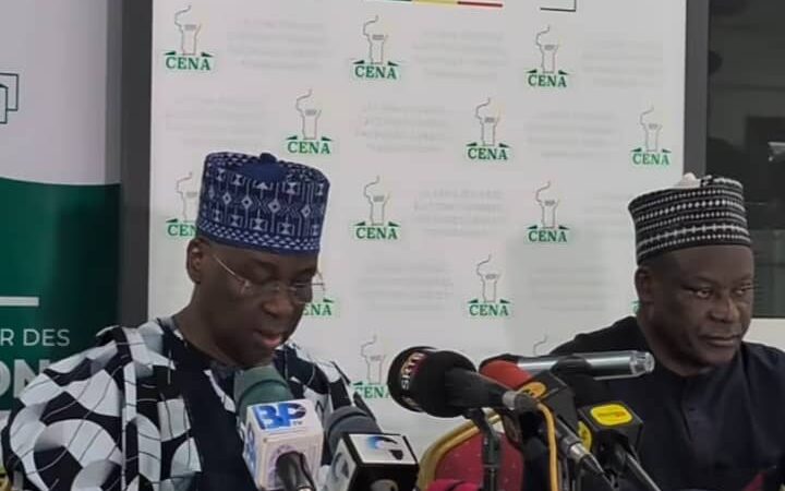 Législatives 2026: la CENA proclame les résultats provisoires