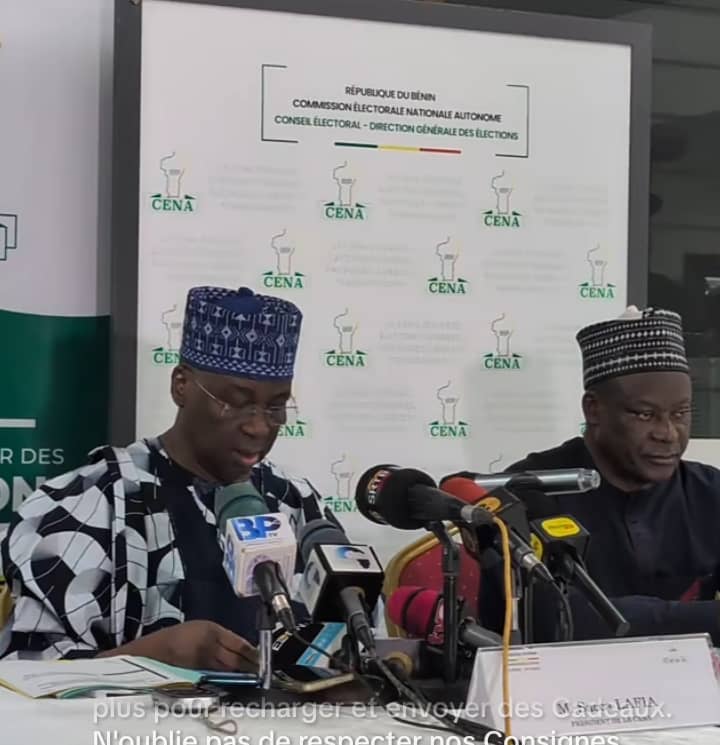 Législatives 2026: la CENA proclame les résultats provisoires