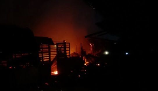 Incendie en cours à l’UAC: Plusieurs boutiques ravagées à l&rsquo;ENA