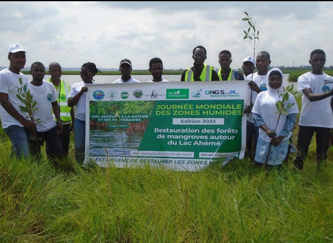 Objectif 30 mille plants de mangroves d&rsquo;ici 2025: L&rsquo;Ong Secours Nature engagée à sauvegarder l&rsquo;environnement à Kpétou