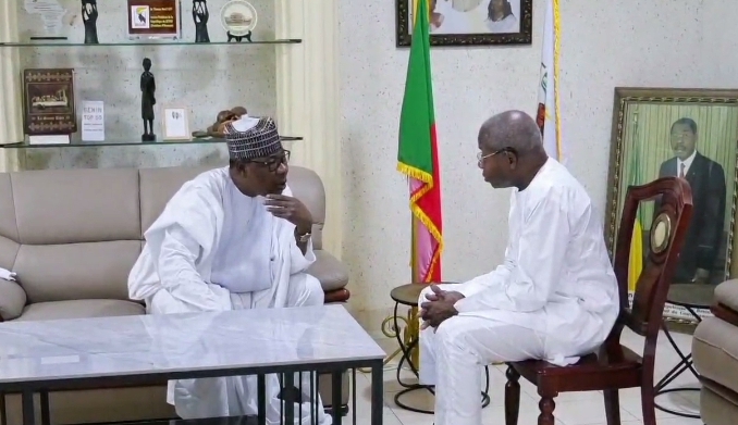 Bénin: Adrien Houngbedji au domicile de Boni Yayi