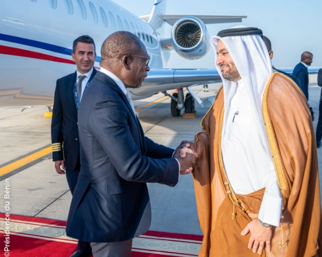 Voyage d&rsquo;affaire: Le président Patrice Talon bien accueilli au Quatar