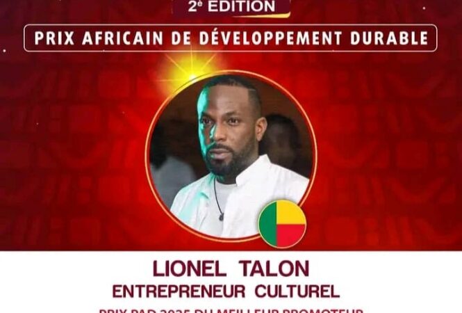 Distinction: Lionel Talon récompensé pour son engagement culturel