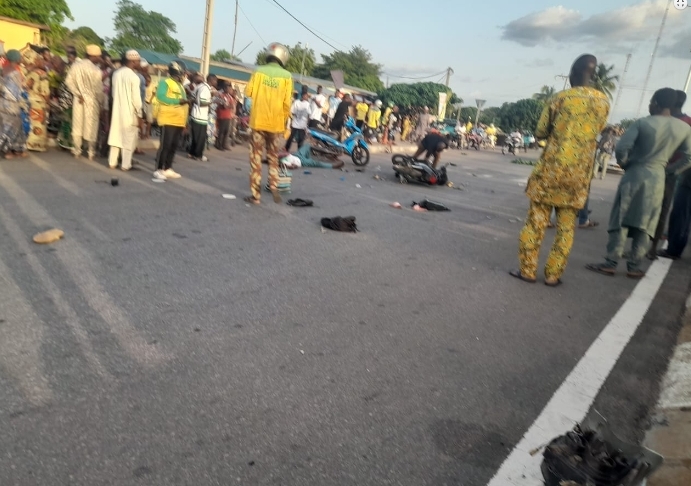 Parakou : un accident de la circulation fait cinq victimes
