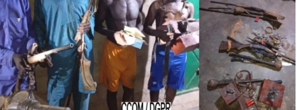 Kalalé: La police démantèle un réseau de voleurs à main armée