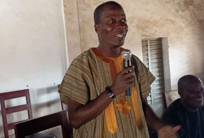 Tchaourou: Wilfried Léandre Houngbédji échange avec la population