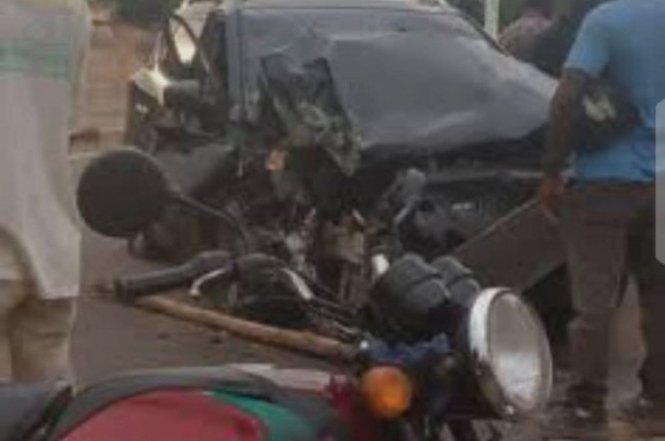 Parakou : un accident de la circulation entraîne un décès et des blessés graves
