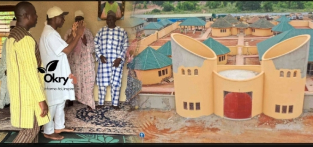 Nikki: Le président Patrice Talon inspecte les travaux du Palais Royal et de l&rsquo;Arène de la Gaani ‎
