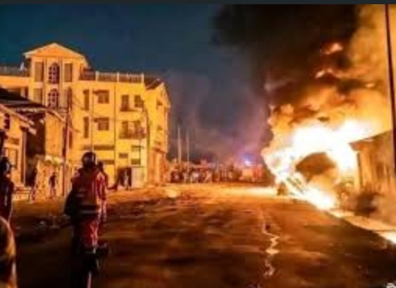 Cotonou: Un incendie ravage une mercerie à Agounvocodji ‎