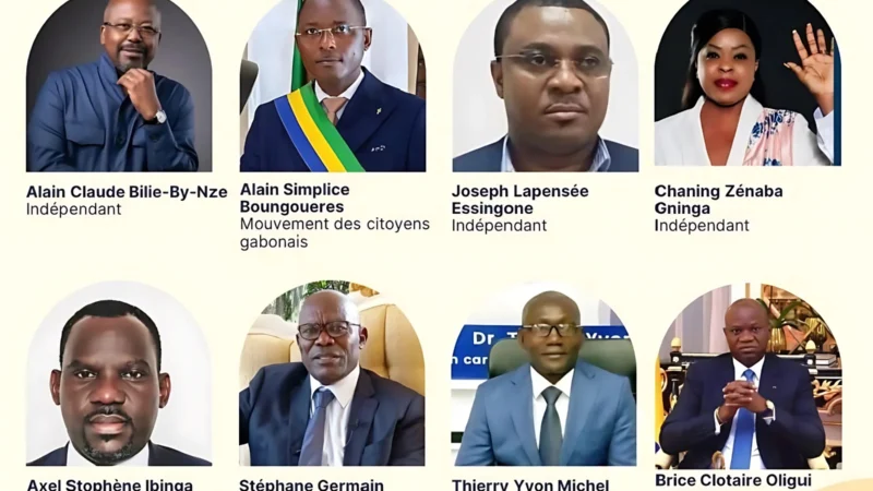 Présidentielle au Gabon: la course est lancée avec 8 candidats en lice