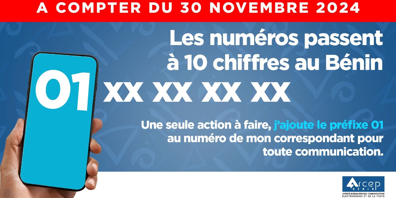 Passage de 08 à 10 chiffres: l&rsquo;application qu&rsquo;il vous faut pour la mise à jour des numéros de téléphone et la procédure à suivre