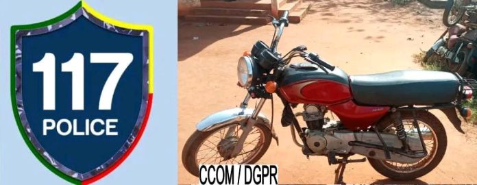 Vol de moto à Koko: Une panne mécanique trahit deux voleurs