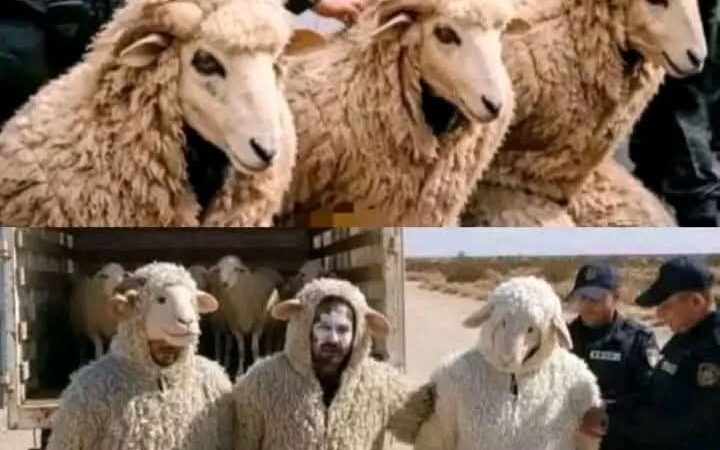 Algérie: 03 hommes déguisés en moutons arrêtés alors qu’ils tentaient de rejoindre l’Espagne 