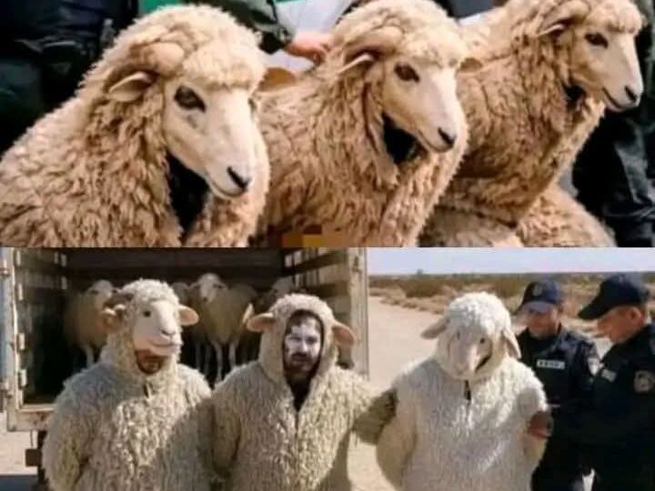 Algérie: 03 hommes déguisés en moutons arrêtés alors qu’ils tentaient de rejoindre l’Espagne 