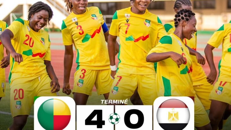 Éliminatoires Mondial Féminin U20 2026 : Les Amazones achèvent le job face aux Égyptiennes à Kégué