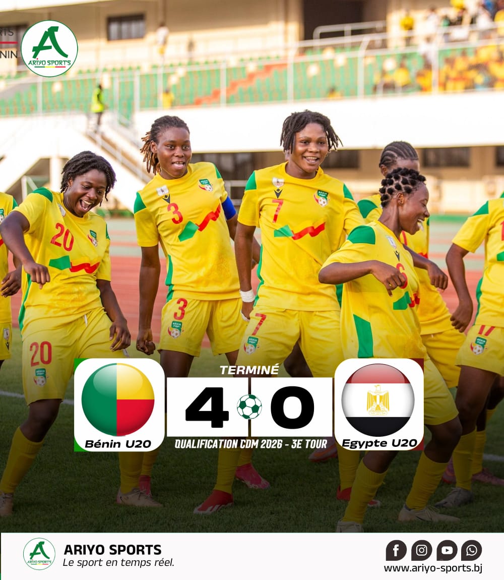 Éliminatoires Mondial Féminin U20 2026 : Les Amazones achèvent le job face aux Égyptiennes à Kégué